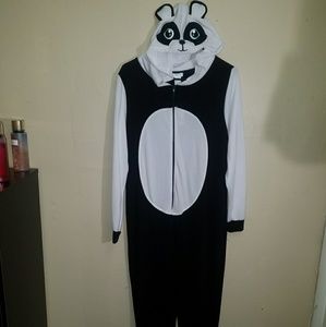 LARGE, stretchy Panda onsie